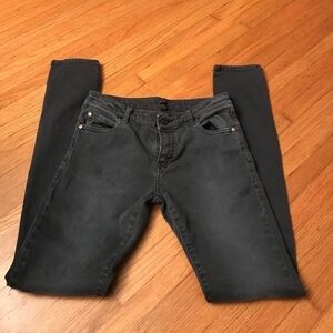 Acquaverde size 27 Black Chic & Casual Skinny Jeans Slim Y2K Rock n Roll Preppy